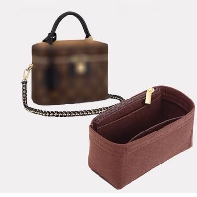 Borsa interna in feltro per borsa, organizer, custodia, fodera per portamonete, supporto per borsa, borsa interna portatile per LV Nice Nano/Mini/BB/Vanity