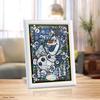 266-piece jigsaw puzzle featuring Olaf Stained Glass from the Gyutto Series [Stained Art] (18.2x25.7cm)