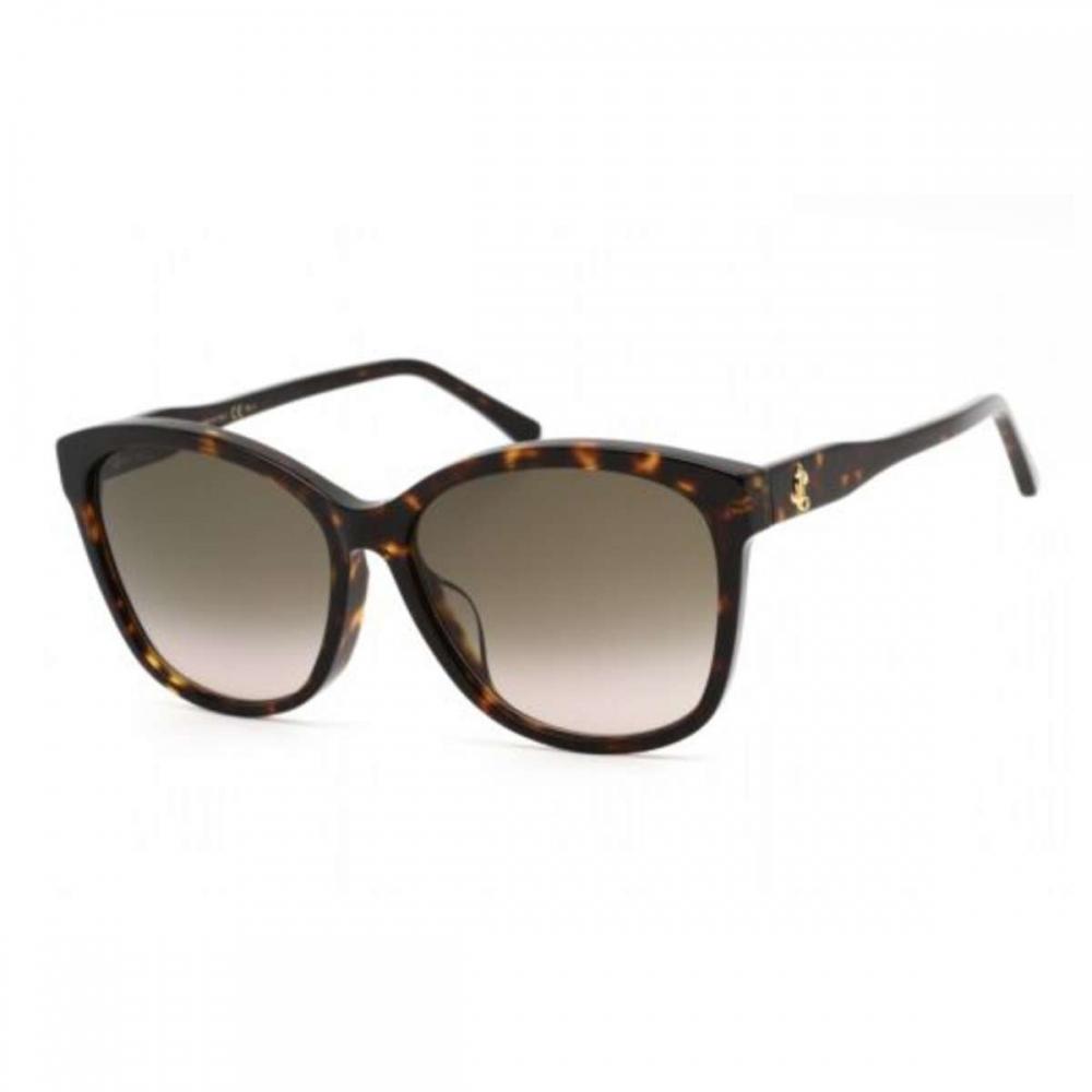 

Женские солнцезащитные очки Jimmy Choo LIDIEFSK-0086-HA 59 мм Гавана