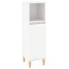 VidaXL Armoire de salle de bain blanc 30x30x100 cm bois d'ingénierie 819804