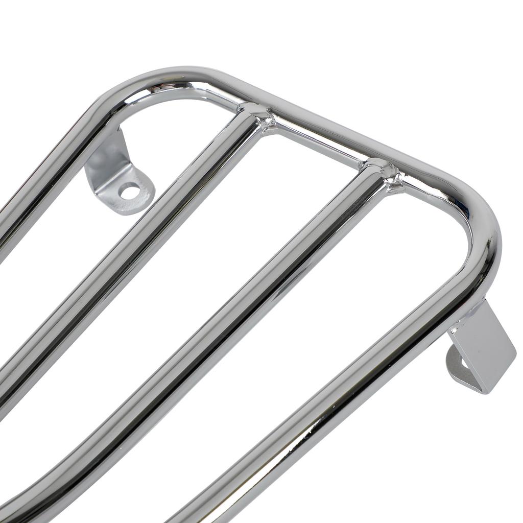 Floor Board Rack Carrier Chrome For Vespa 125 200 250 300 GTS GTV GT GTL
