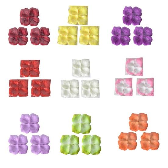 300 Adet Yapay Gül Yaprağı Gerçekçi Yeniden Kullanılabilir Sahte İpek Çiçek Yaprakları Dekorasyon DIY Düğün Partisi Dokunmamış Kumaş Çiçek Aksesuarları