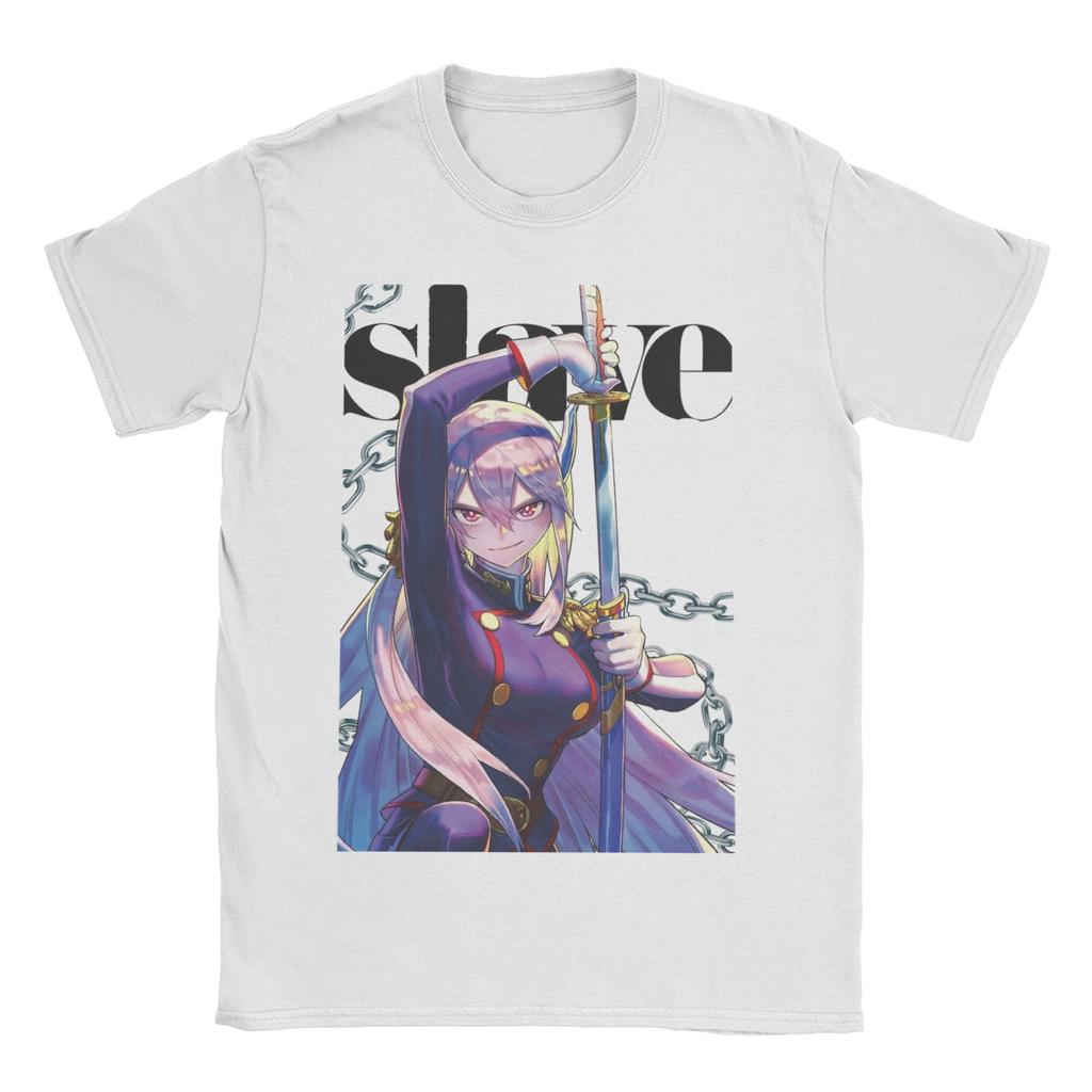 Mato Seihei no Slave Izumo Tenka Chained Soldier TShirt Unisex 100 Cotton Tee Shirt Crew Neck Short Sleeve T Shirt Gift Tops