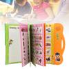Kid English E Book Electronic Sound Book Educational Toy Reading Machine With Learning Pen(Orange )