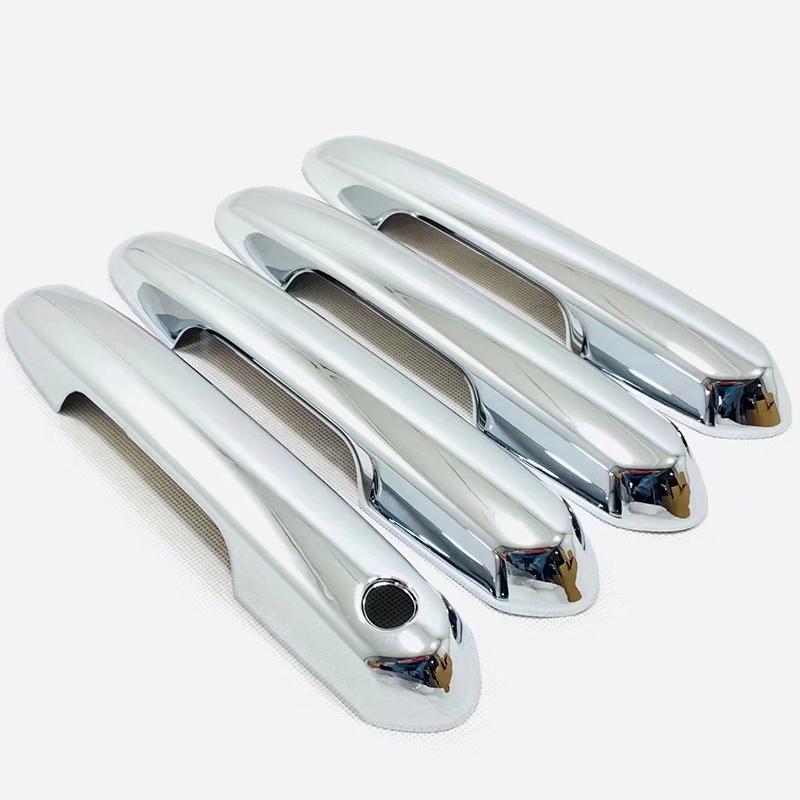 

Накладки на боковые дверные ручки, молдинги, наклейки для Toyota Highlander Kluger-2022, ABS, Стайлинг автомобиля B Silver 1