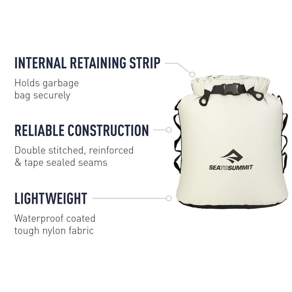 Sea to Summit Trash Dry Sack Accessoires Cuisine Small Gris 2015 Materiel Cuisine - -