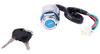 On Off Switch Key Cylinder Main Key Ignition 4 Wheel Buggy ATV Small Car Replacement Repair Maintenance