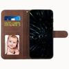 Leather Wallet Case for Itel A70 Phone Stand Cover Calf Texture