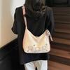 Cartoon Printed Tote Bag Summer New Fashionable Large-capacity Shoulder Bag Versatile Underarm Bag