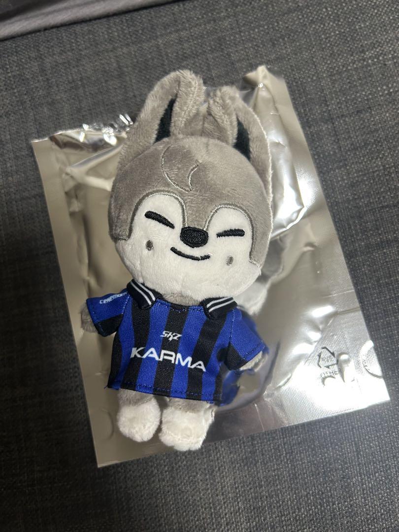 

[USED] Bang Chan Wolf Chan Plush Toy Stray Kids Karma