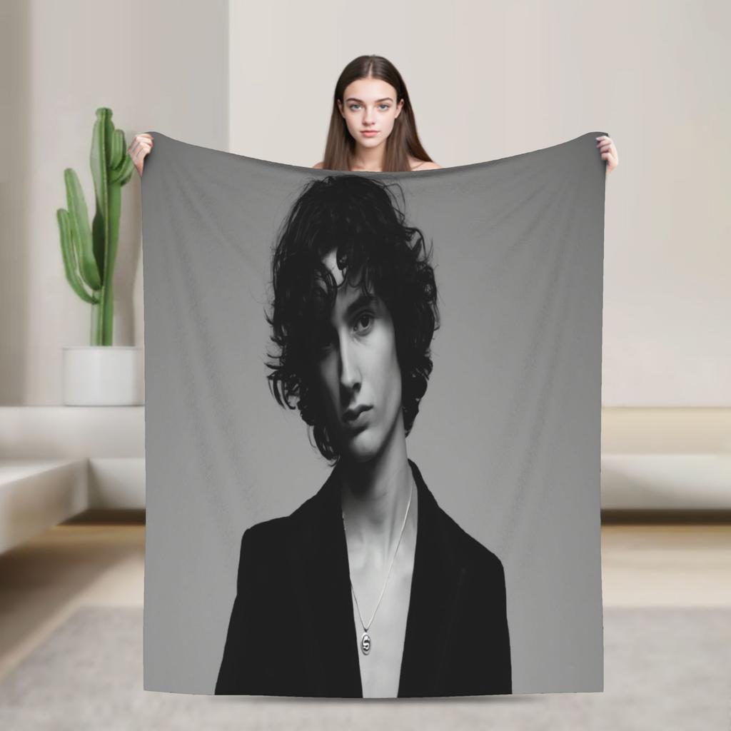 Super Soft Blanket Camping SSOMBR World Tour Throw Blanket  Flannel Bedspread For Couch Chair Print Sofa Bed Cover