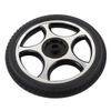 Wheelchair Wheel 16in PU Low Noise Walker Caster Replacement Part for Rollator Trolley