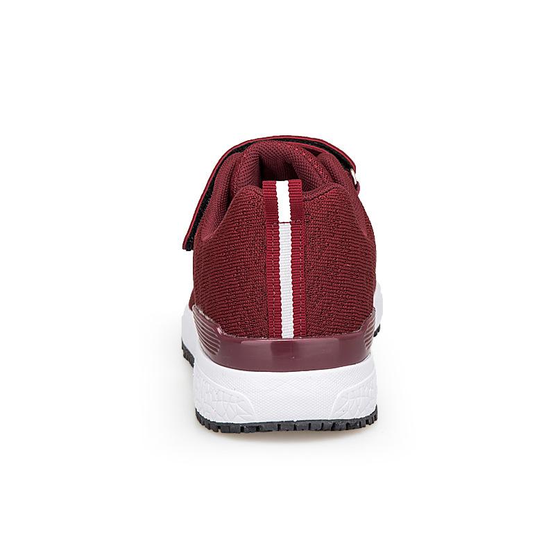 

Spring and Autumn elderly shoes women s soft-soled flying-woven walking shoes men s hollow middle-aged and elderly sports shoes dad shoes 35
