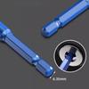 Tile Bits High Hardness Eccentric Drill Precision Drilling 6/8/10/12mm Glass Tile Ceramic Punching Rock Slab Triangle Drill Bits