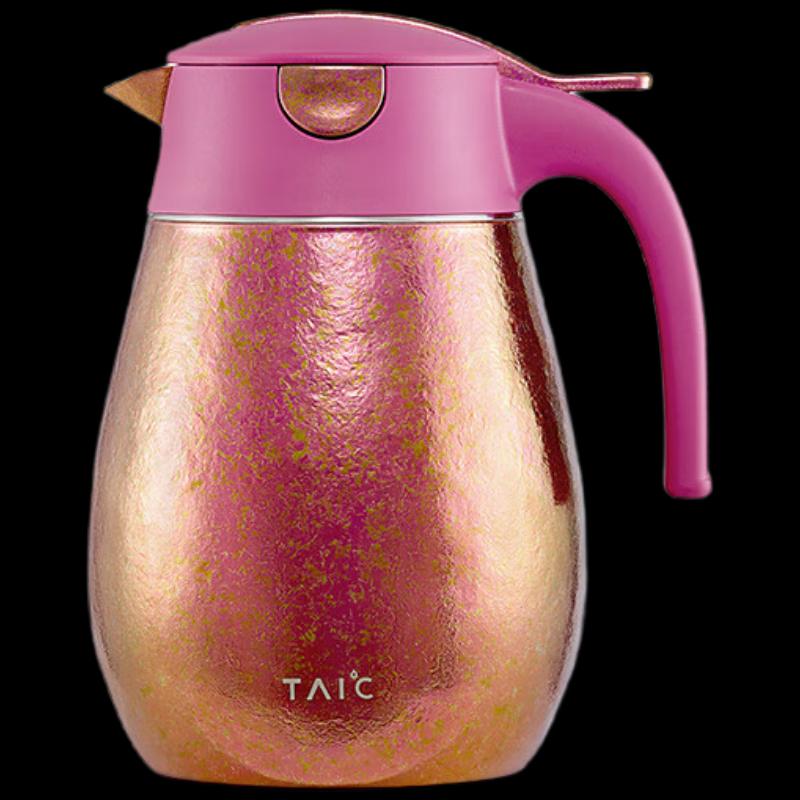 Taike Pure Titanium Insulated Tea Pot, 1L