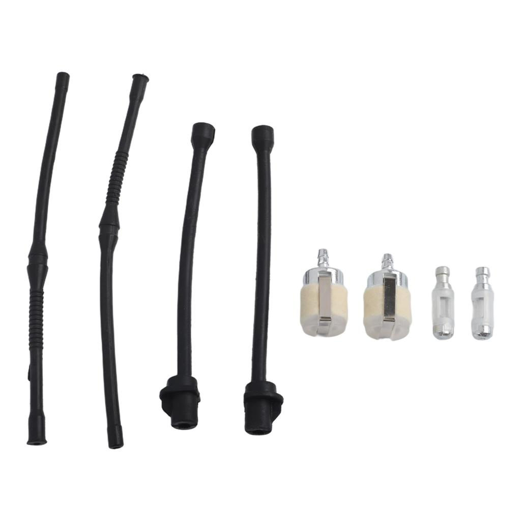 Lawn Mower Fuel Pipe Outdoor Parts Replacement 8pcs/set