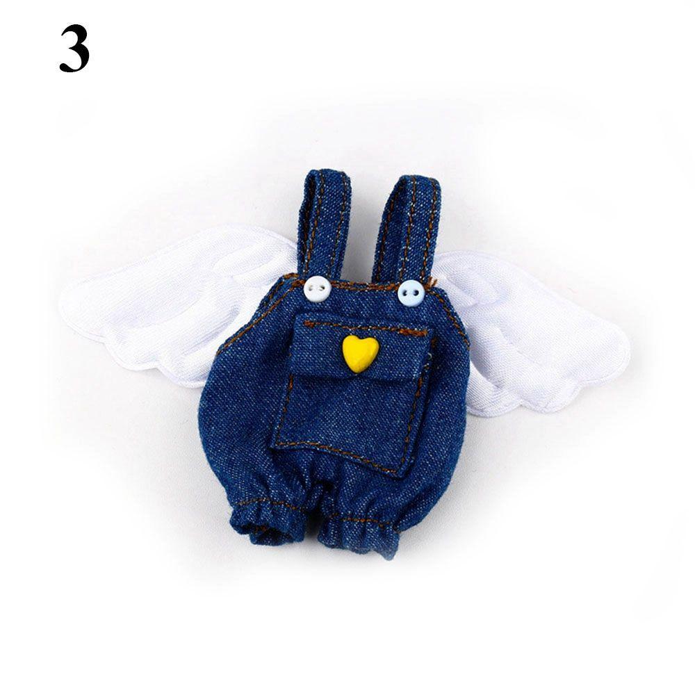 Gift Toys For 1/11 OB11Dolls Doll Overalls Obitsu11 Doll Accessories Doll Clothes Denim Pants