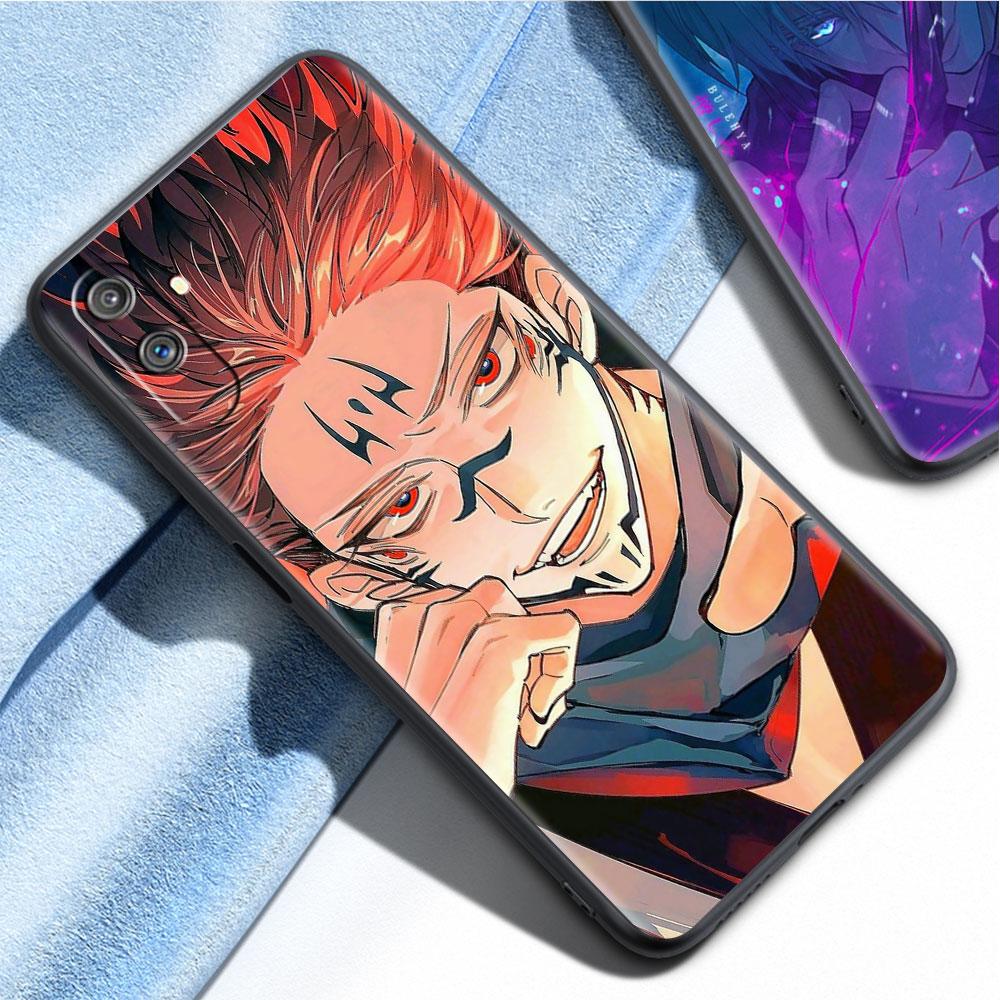 Case For Realme 8 C21y GT Neo 2 3 8i C21 7 C11 6 C12 C35 C3 GT 9 Pro C12 Silicone TPU Phone Cover Cute Jujutsu Kaisen Cool