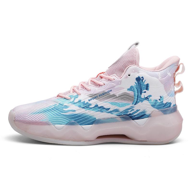 

Баскетбольные кроссовки KT7 мужские большого размера, боевые цементные ботинки, осенне-зимние дышащие спортивные кроссовки для начальной и средней школы для мужчин 36