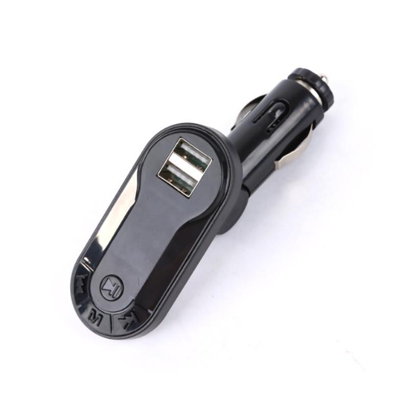 

Wireless Car Bluetooth Mp3 Player Handsfree Fm Transmitter Audio Kit Tf Sd Ky Us чёрный