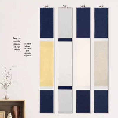 Ancient Method Xuan Paper Zen Scroll for Calligraphy & Chinese Painting - Tea Room & Study Room Decor