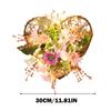 Bow Ribbon Easter Eggs Wreath Easter Eggs Garland Door Ornaments Wall Decor Happy 2025 Easter Day Decor For Home Kids Favor