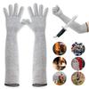 1 Stück Stufe 5 HPPE Sicherheitsärmel Anti-Schnitt Armstichfeste Handschuhe Schnittfeste Armschoner Schutz für den Haushalt Atmungsaktive Handschuhe