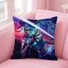 Hot Game V-Valorant Pillow Case Pattern Printing Pillowcase Living Room Sofa Cushion Cover Bedroom Room Decor
