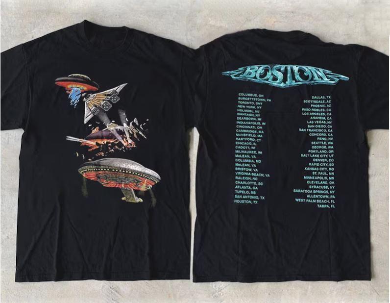 Boston Rock Band 1987 Tour Concert T-Shirt M