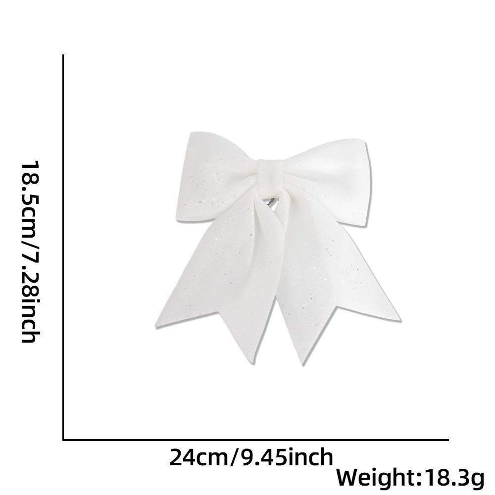 Pearl Stylish Cotton Glitter Bow Ornaments Ideal For Holiday Decor And Diy Projects Craft