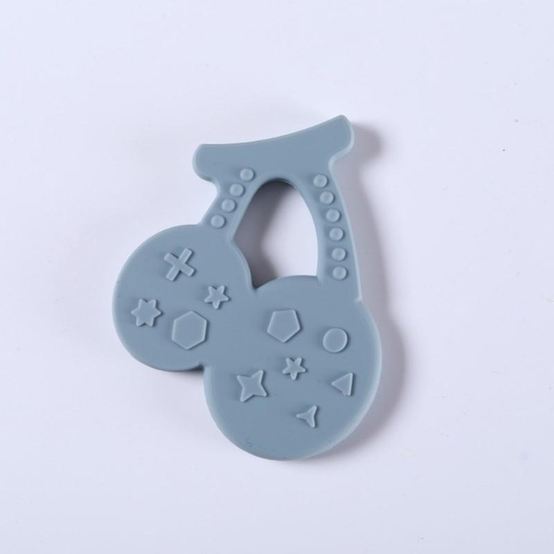 Pack Of 6 Infant Silicone Teething Toy Baby Teething Relief Chew Toy for Easy Grasping & Comfort During Teething Phase