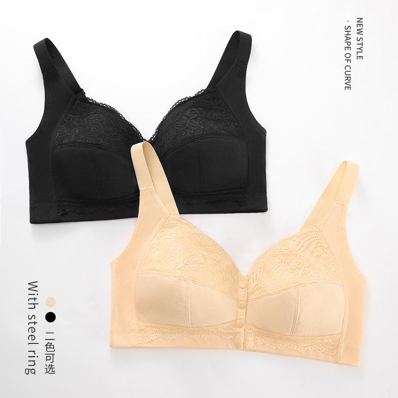 A-G cup 34-50 super large size bra popular in Europe and America, large cup front buckle lace underwear
