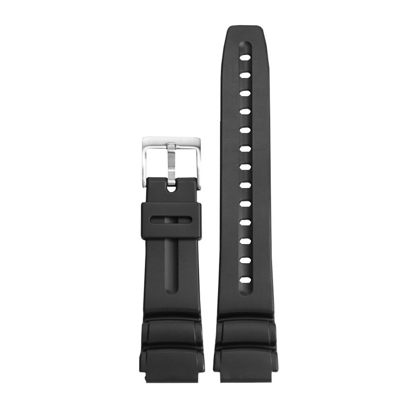 For Casio Forester FT- 500WC AW-80V W-89H Waterproof Sports Silicone Watch strap 19mm Rubber watchband Replace Accessories