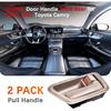 FAERSI 2Pcs Ide Interior Door Handle Front Rear Driver & Passenger Side Replacement For 1997 1998 1999 2000 2001 Toyota Camry Beige/Tan