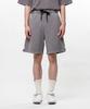 SOUND OF SUNRISE Fleece Used Wash Shorts Black
