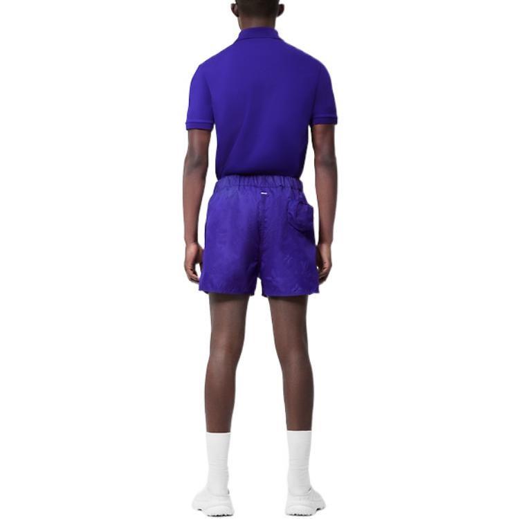 LOUIS VUITTON New Quarterly Products Of LV Casual Shorts Men's Dark Purple Moderate 1AA5H4