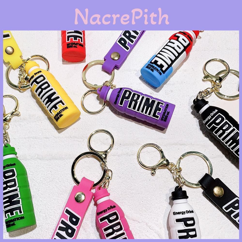 Trendy Prime Drink Bottle Keychain Fun Soft Rubber Pvc Gift Accessory For Birthdays