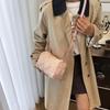 Korean Style Cloud Bubble Crossbody Bag: Niche Pleated Commute Shoulder Bag for Women