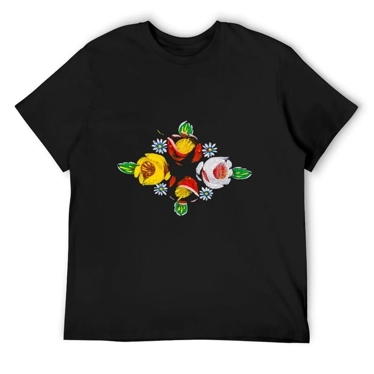 

Canal flowers in the rain T-Shirt croswit shirt man custom shirt Clothing cute tops mens t shirts XXXXXL