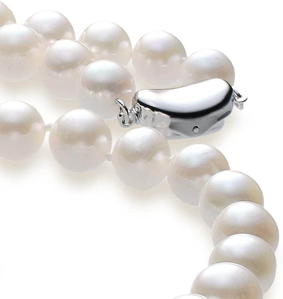 Assurance Certificate Genuine Pearl Necklace Earrings Large For Ceremonial Occasions [Tsuyata Ururu] [Quality Included] & Set, 8.5-9mm, (Earrings Set)