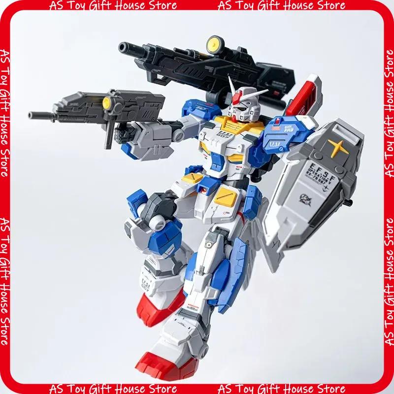 Full Armor 7Th Hg 1144 Fa-78-3 Mecha Model Kit Action Figure Collectible Desktop Decoration Doll Comes 2 Muzzle Effect Parts