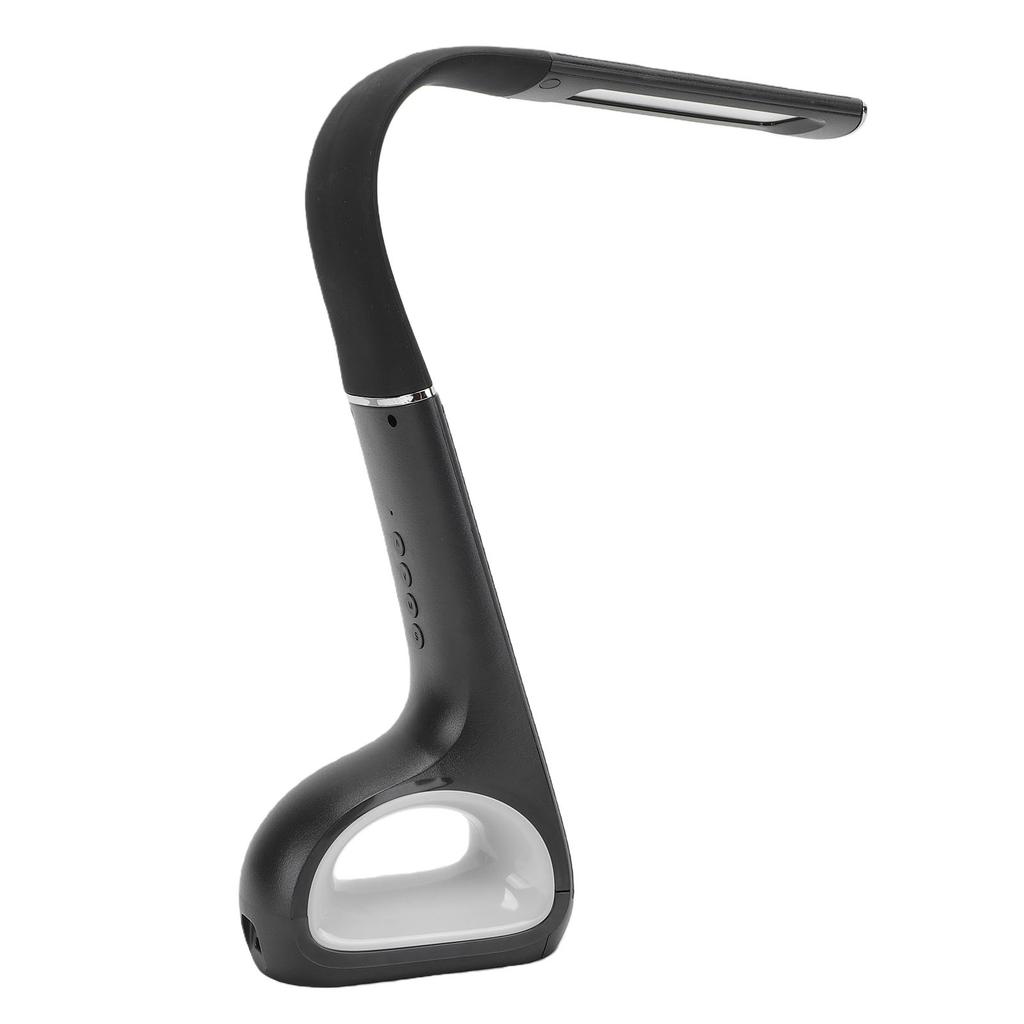 LED Desk Lamp Mobile Adjustable Neck with HD VA LCD Display 3 Color Modes Eye Protection for Crafting Office Work