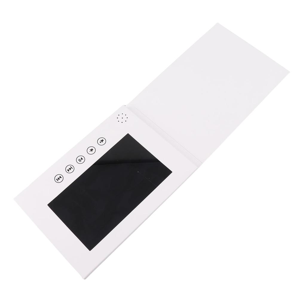 Video Greeting Card 210x150x10mm LCD Color Screen 128MB Memory Built In Speaker Electronic Greeting Card Video Brochure