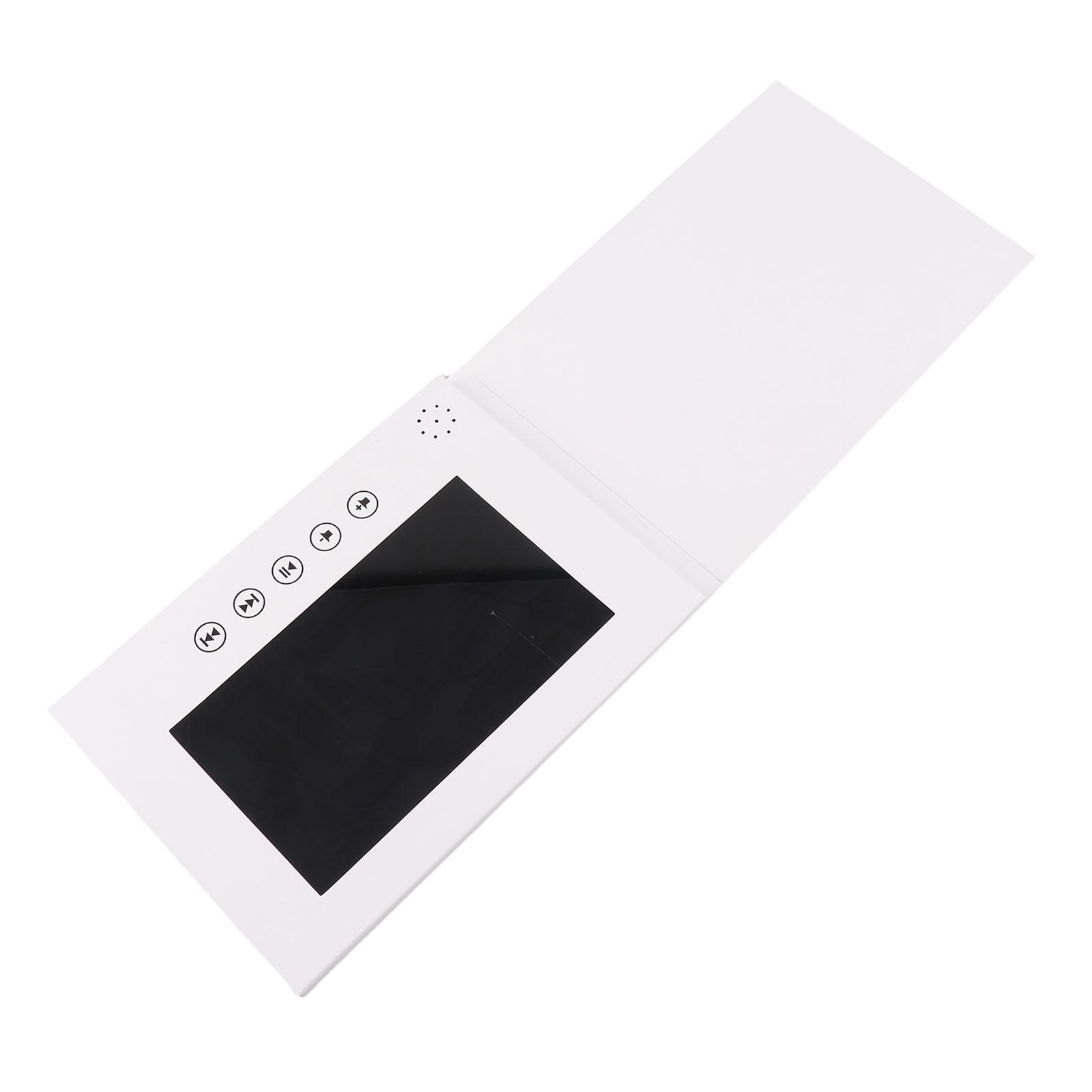 Video apsveikuma kartīte 210x150x10mm LCD krāsu