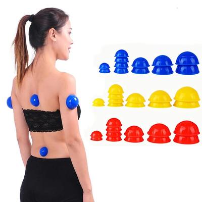 Silicone Cupping Set Vacuum Suction Cups Body Massager Anti Cellulite Weight Loss Body Face Cupping Slimming Massager