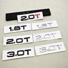 2026 Hot ABS Letters Car Sticker Rear Trunk Badge Logo 1.8T 2.0T 3.0T Emblem For A3 A4 A5 A6 A7 A8 Q2 Q3 Q5 Q7 Q8 Car Accessories