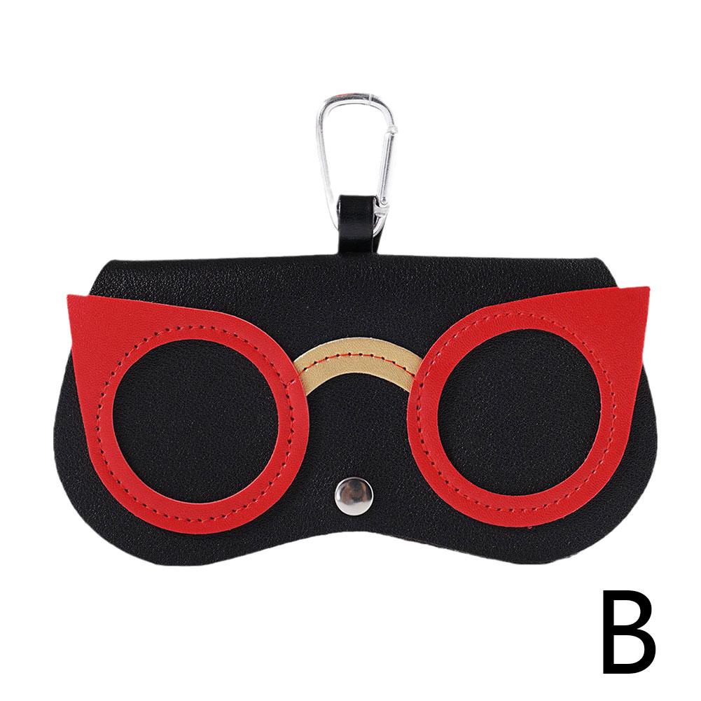 

Модный женский чехол для очков из искусственной кожи, портативный чехол для очков с героями мультфильмов, сумка для хранения очков, коробка для солнцезащитных очков, защитный чехол для очков
