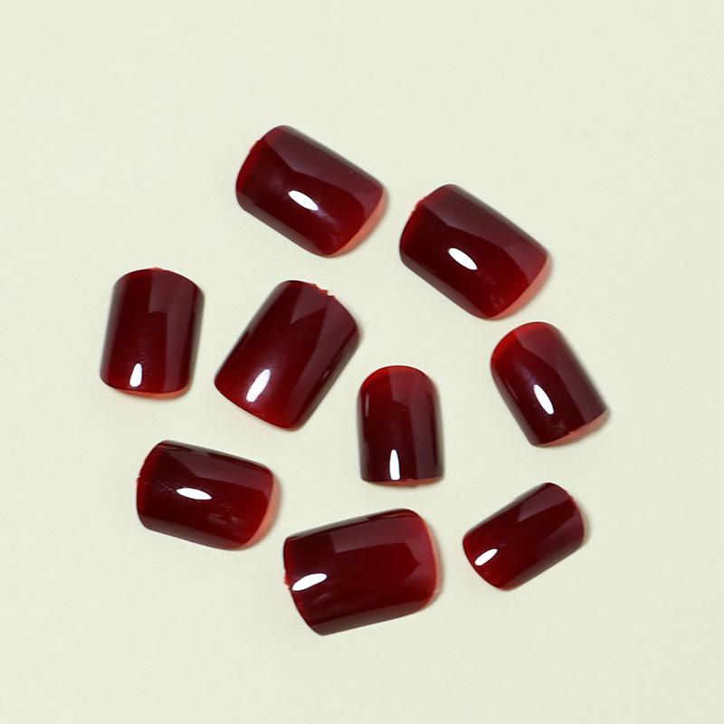 24pcs Full Cover Acrylic Press-On Nails Fake Nails Set, Artificial Nails Manicure Nail Art Supplies