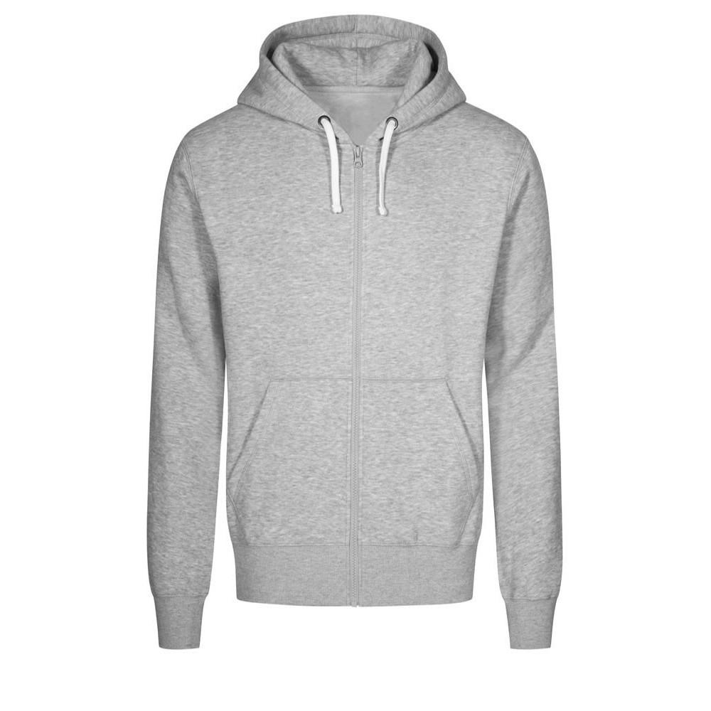 X.O By Promodoro Mens Heather Full Zip Hoodie