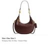 Coach JONIE Leather Shoulder Bag, Crossbody Bag, Handbag Small Women's Brown CBG16-B4MPL